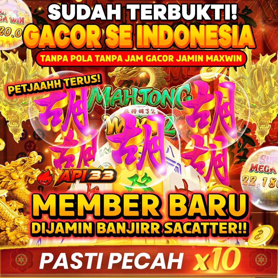 Galeri foto API33 Platform Game Slot Mahjong Ways Gacor Bet 200 Perak | ProxToMe di Yogyakarta
